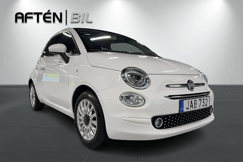 Bild 4 av Fiat 500 1.2 8V Lounge 69hk - Glastak, Bluetooth, 448kr årsskatt