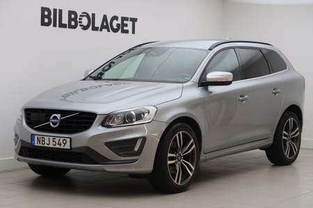 Volvo XC60 D4 AWD R-Design Business E/Klimatpkt/AdaptivF-H/SENSUS/Värmare/Drag