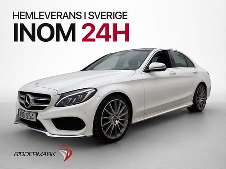 Mercedes-Benz C 220 d 170hk AMG Line Pano Kamera Värmare