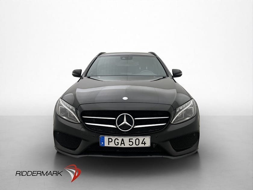 Bild 2 av Mercedes-Benz C 220 T d 4MATIC C220 170hk AMG Line Drag Skinn Värmare