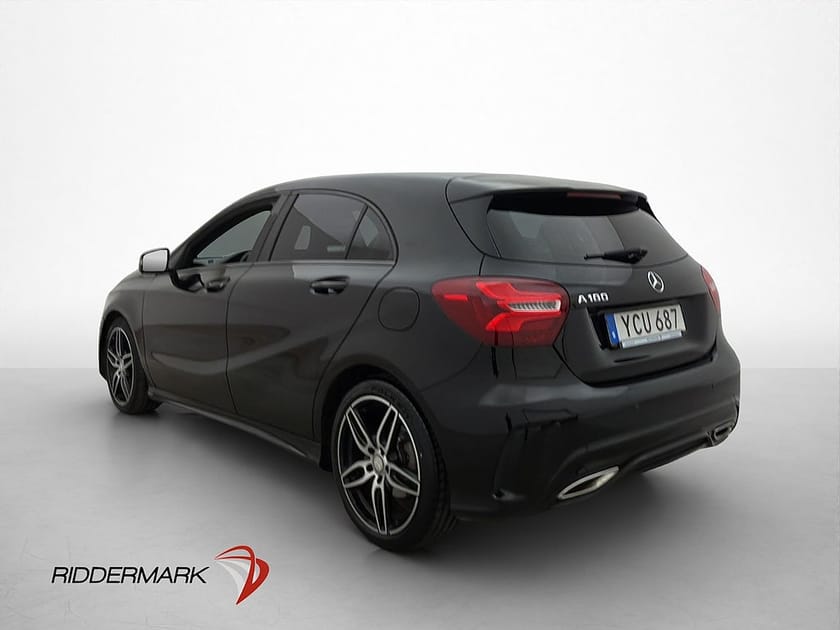 Bild 5 av Mercedes-Benz A 180 122hk AMG Line Sensorer Svart Innertak