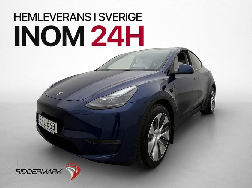 Bild 3 av Tesla Model Y Long Range AWD Ljus interiör Svensksåld
