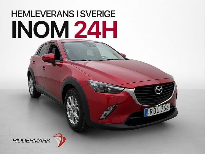 Bild 1 av Mazda CX-3 SKYACTIV 120hk M&K-Värmare Navigation Sensorer