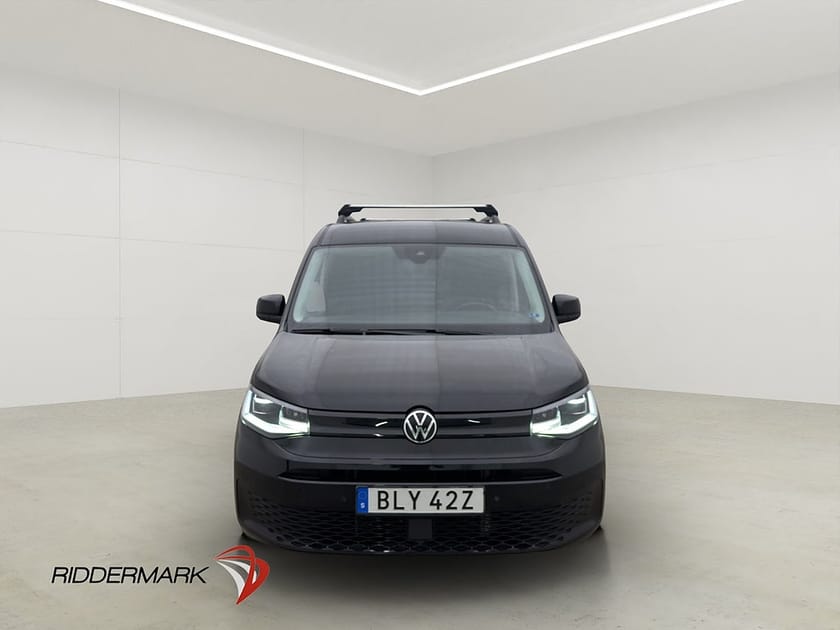 Bild 5 av Volkswagen Caddy Cargo Maxi Black Edt Värm Drag Skinn Moms