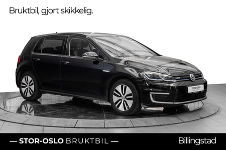 Volkswagen e-Golf Exclusive, Skinn, Kamera, Active Info,Tilstandsrapport