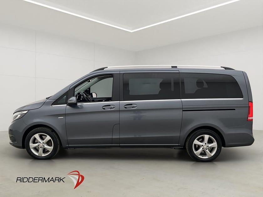 Bild 4 av Mercedes-Benz V 250d 3.1t 250 Avantgarde Lång 360° Drag Värm Skinn
