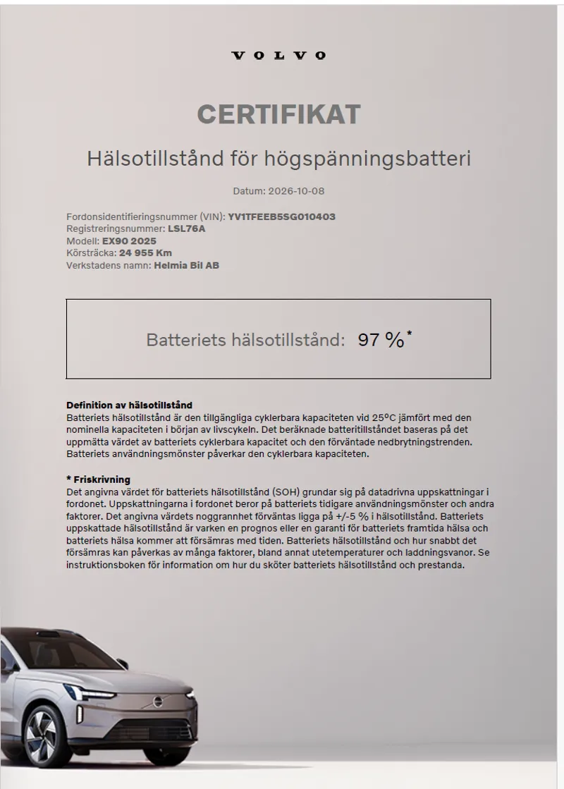 Bild 17 av 17 – Volvo EX90 Volvo EX90 Twin Motor Performance Ultra 7sätes