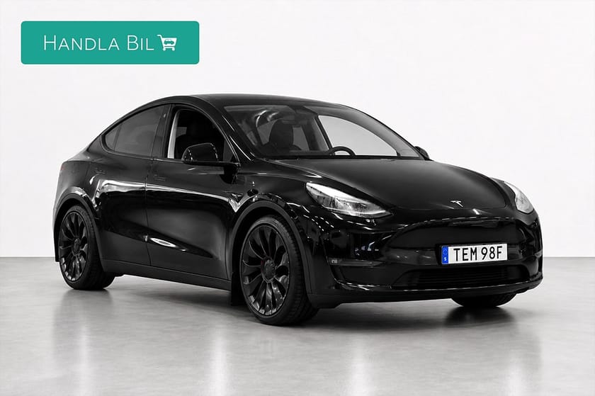 Bild 5 av Tesla Model Y Performance Autopilot Pano Drag  Skinn Rattv Moms 534hk