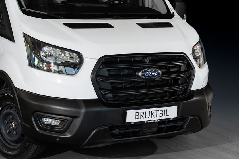 Bilde 2 av Ford Transit 350 L3 | Automat | Krok | 3-Seter | Skydør x2 | Led varerom