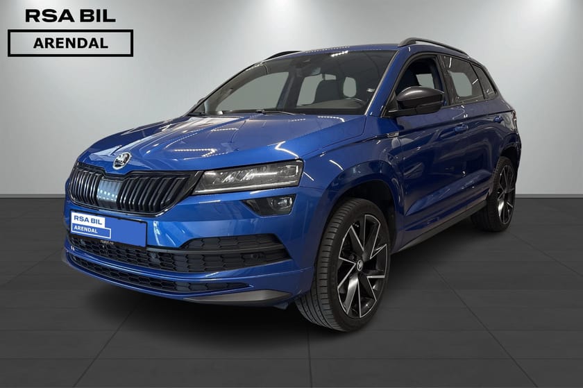 Bilde 1 av Škoda Karoq Sportline | Race Blue | Lav KM!