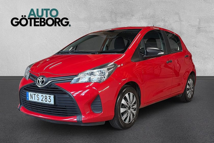 Bild 1 av Toyota Yaris 5-dörrar 1.0 VVT-i Active, Life 2-Ägare 360kr Årskatt