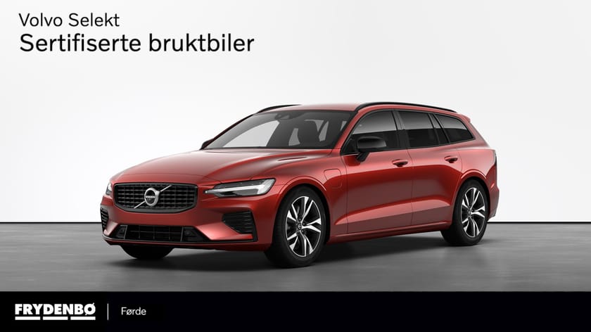 Bilde 1 av Volvo V60 Recharge T6 R-Design KROK|PANO|VOC|NAV|H&K|7år*