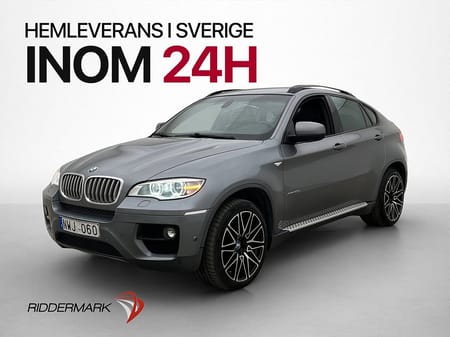 BMW X6 xDrive40d M Sport Taklucka Kamera Skinn Navi Drag