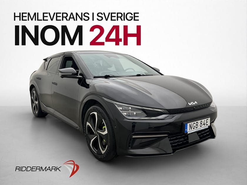 Bild 1 av Kia EV6 77.4 kWh AWD 325hk GT-Line HuD Pano Drag  Navi