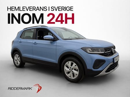 Volkswagen T-Cross 1.0 TSI Life CarPlay P-Sens Nyservad MOMS