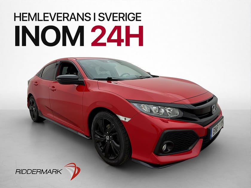 Bild 1 av Honda Civic 1.0 126hk Dynamic Kamera Skinn Navi Adapt-Fart