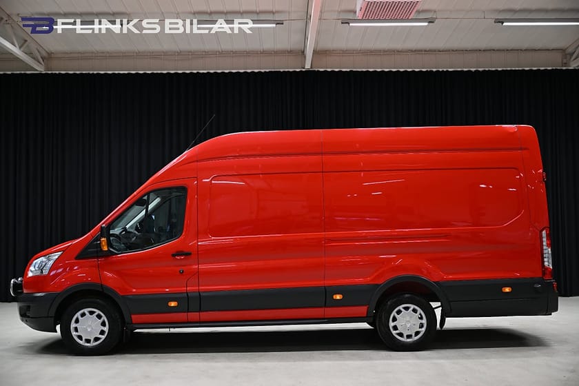Bild 2 av Ford Transit 350 2.0 TDCi AWD 130HK L4 XXL-Skåp|Inredd|Drag|Värmare