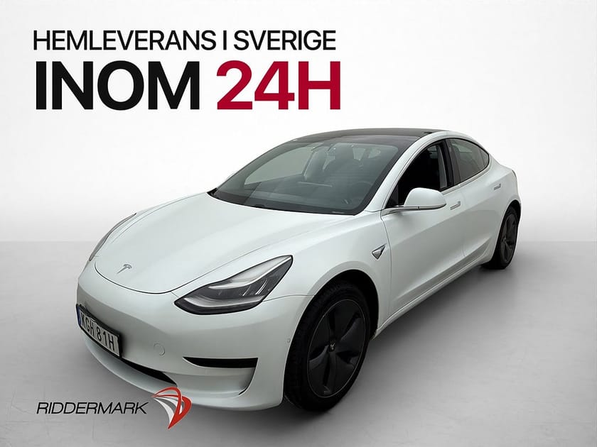 Bild 4 av Tesla Model 3 Standard Range Plus 306hk Navi Kamera Panorama