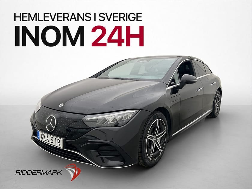 Bild 1 av Mercedes-Benz EQE 350 4MATIC AMG Värmare Pano Kamera Skinn