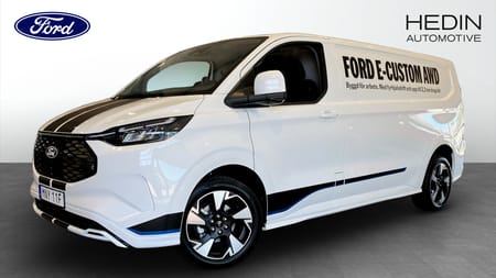 Ford E-Transit Custom 340 AWD SPORT SKÅP 340L 218 A | Demo |
