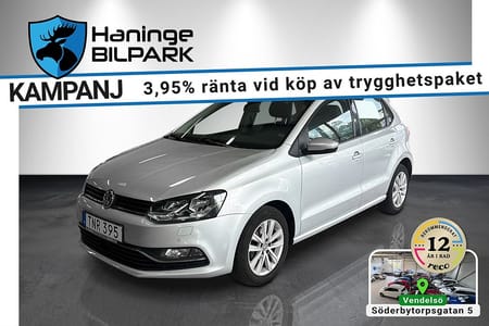 Volkswagen Polo 5-DR 1.2 TSI BASE SUPERDEAL 3.95% / PDC / BT / LÅGMILAD