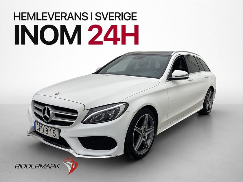 Bild 1 av Mercedes-Benz C 220 T d 4MATIC AMG Pano Skinn CarPlay Drag