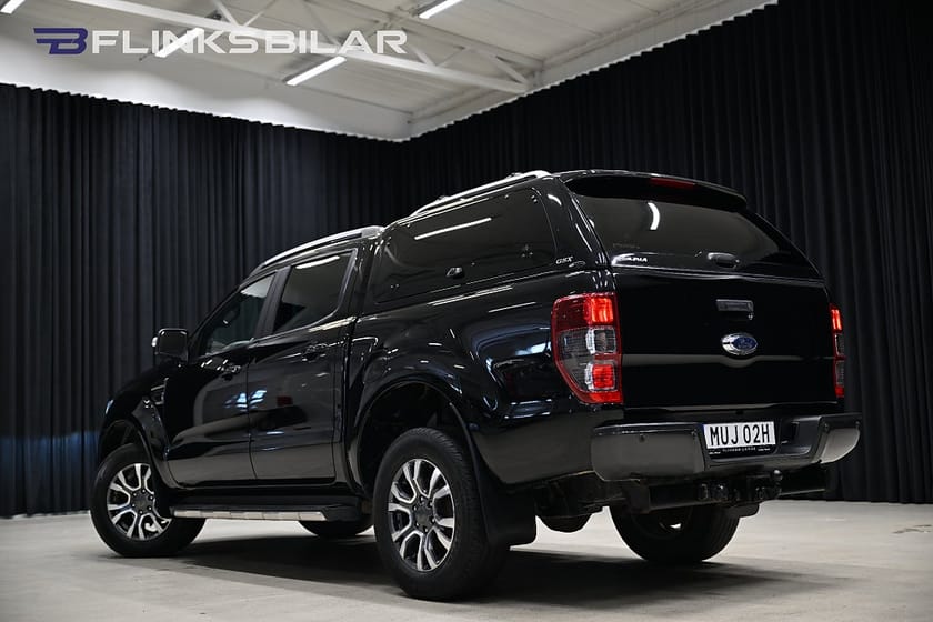 Bild 5 av Ford Ranger Dubbelhytt 213HK Automat|Wildtrack|Kåpa|Drag|Värmare|Moms|SeUtr!!