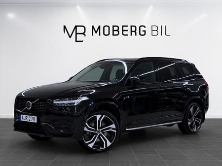 Volvo XC90 7-sits Recharge T8 AWD Ultimate Dark B&W 2 års garanti!