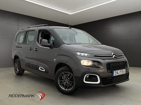 Citroën Berlingo 7-Seater Long 1.5 BlueHDi CarPlay Kamera M&K-Värm 7-sits