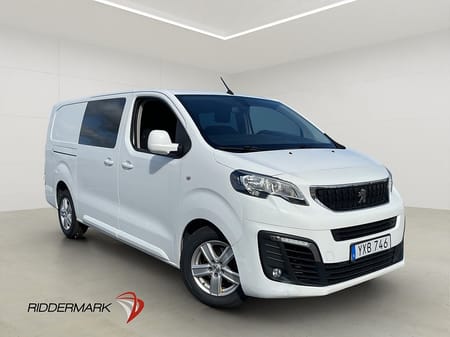 Peugeot Expert Panel Van CrewVan L3 177hk 5-Sits Värm Drag Kamera MOMS