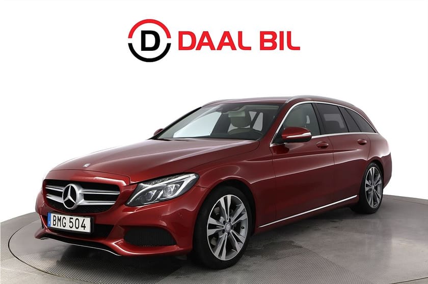 Bild 1 av Mercedes-Benz C 220 T d BlueTEC 170HK AVANTGARDE LUFTFJÄD BURM® VÄRM DRAG HUD