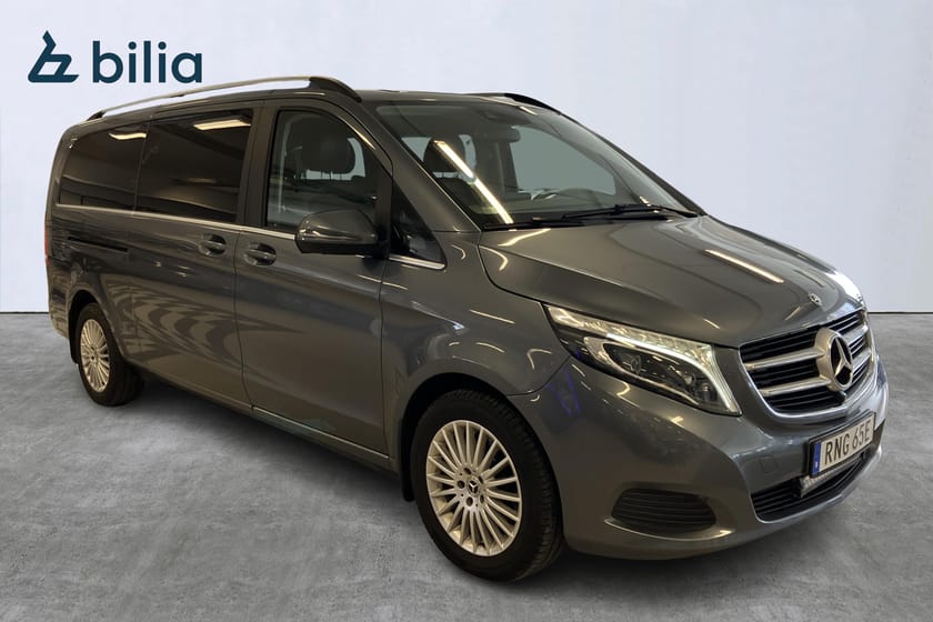 Bild 2 av Mercedes-Benz V 250d 4MATIC 3.2t S-vHjul/Drag/M-dieselvärmare/360kamera/