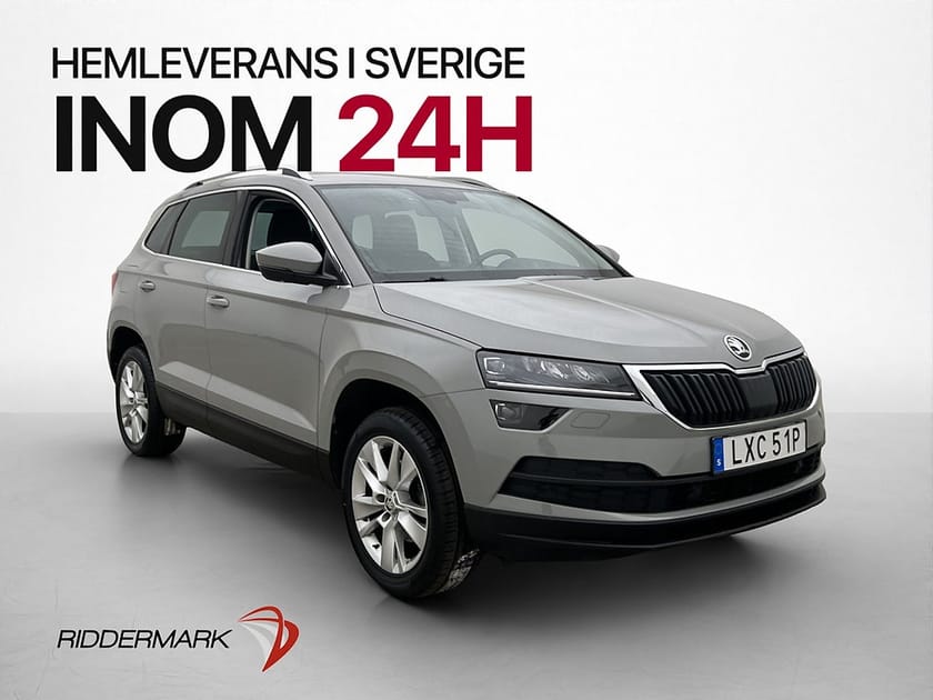 Bild 1 av Škoda Karoq Skoda 1.5 TSI 150hk Style Värmare Cockpit Drag Kamera