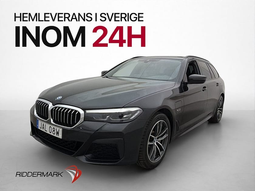 Bild 1 av BMW 530e xDrive Touring M Sport Skinn Kamera Navi CarPlay MOMS