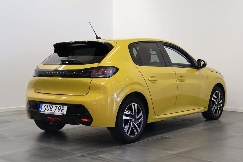 Bild 3 av Peugeot 208 1.2 PureTech 100 EAT Allure NyServad V-Hjul KamremBytt