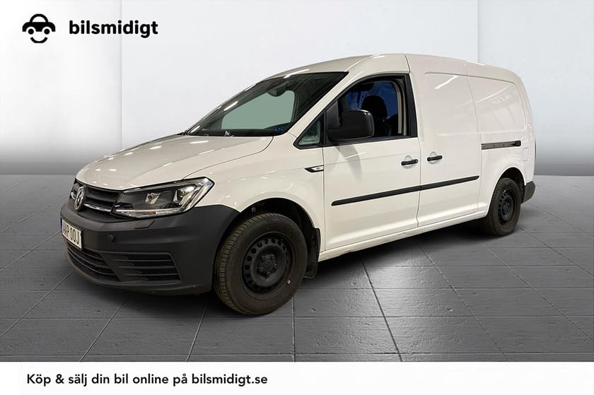 Bild 1 av Volkswagen Caddy Maxi Van Skåp 1.4 TGI Aut CNG Drag Inredd 2xSidodörr Kamera P-Sens