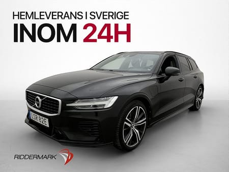 Volvo V60 T8 AWD R Design Pano H/K 360° Nav Drag Värmare HuD