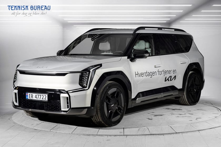 Bilde 1 av Kia EV9 AWD GT Line , Panorama, Skinn, HUD, RV 505km, Krok 7s. Demo