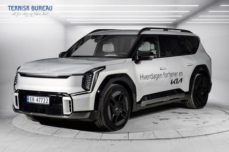 Kia EV9 AWD GT Line , Panorama, Skinn, HUD, RV 505km, Krok 7s. Demo