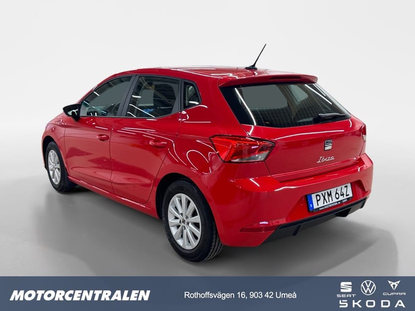 Bild 3 av SEAT Ibiza 1.0 TSI 95HK/M.värmare/Carplay/Ink.v.hjul