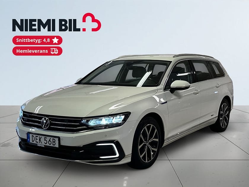 Bild 1 av Volkswagen Passat Sportscombi GTE 1.4 TSI 360° Navi Drag Pvärmare S&V