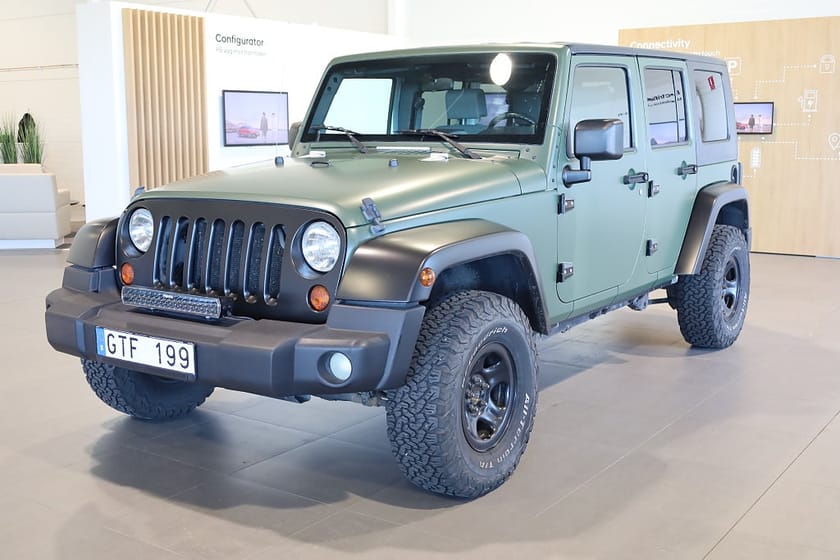 Bild 1 av Jeep Wrangler Unlimited Unlimitid 3.8 V6 AWD 199hk | Dragkrok |