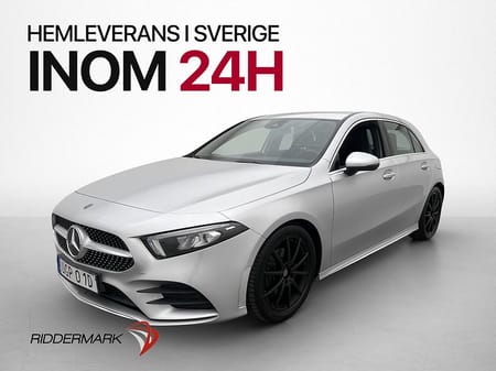 Mercedes-Benz A 180 A180 136hk AMG Sport Halvskinn Kamera MOMS