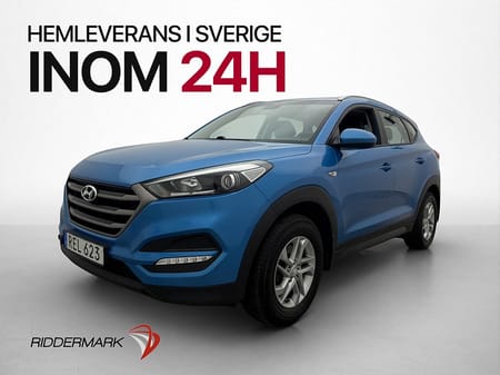 Hyundai Tucson 1.6 GDI 132hk Select Rattvärme Dragkrok