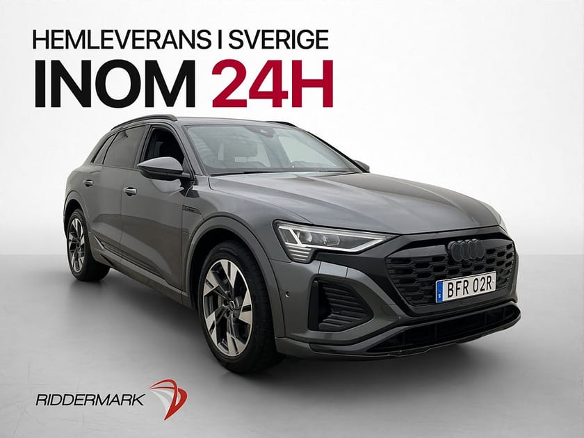 Bild 1 av Audi Q8 55 e-tron quattro Q S-Line Pano B&O Matrix 360 Dragkrok MOMS