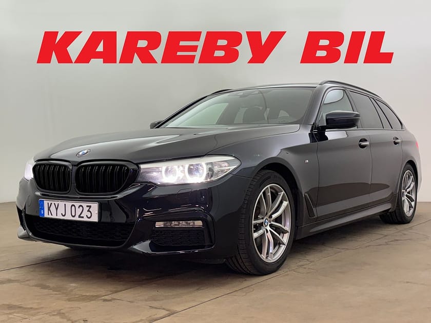 Bild 1 av BMW 520d Touring Steptronic M Sport Pano Drag B-kamera