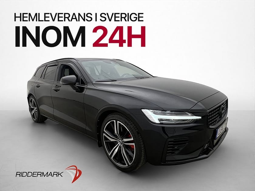 Bild 1 av Volvo V60 T6 AWD R-Design VOC Värmare Kamera Navi Dragkrok