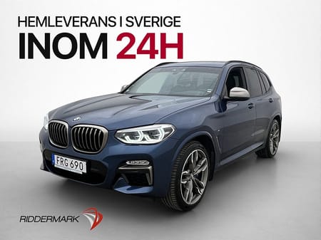 BMW X3 M40i M-Sport Drag HUD Panorama Läder Display-Key