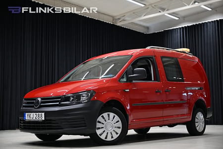 Volkswagen Caddy Maxi Van 4Motion 150HK Drag|Värmare|Dubbeldörr|Lågmil|Leasbar