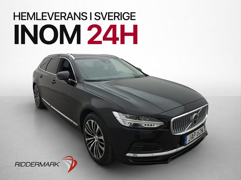 Bild 1 av Volvo V90 Recharge T6 AWD P-Värmare 360°  Drag Moms Navi